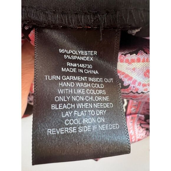 Women's eci New York Dress Size 6 Black Multi - Picture 5 of 6